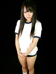Nice japanese girl Mizushima Ai solo posing