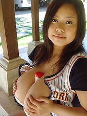 Busty japanese Fuko monster big boobs