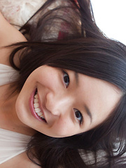 Mayumi Yamanaka Asian with big hooters smiles and is very playful